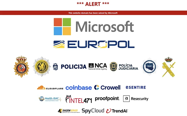 欧洲刑警组织牵头行动摧毁 Tycoon 2FA 钓鱼即服务平台